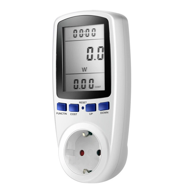 Производители поставляют европейские измерительные розетки для измерения потребления энергии анализатор измерительный прибор для измерения мощности.