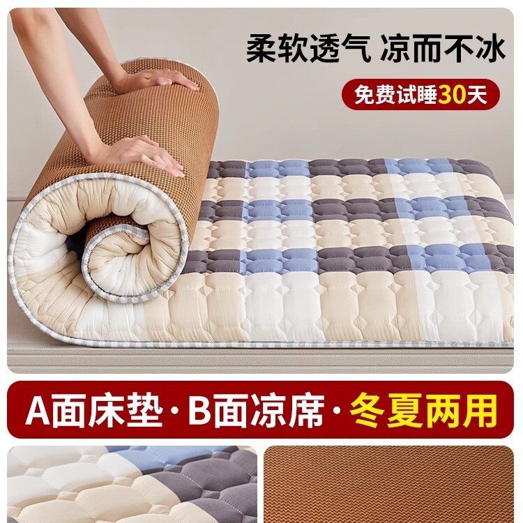 地铺睡垫家用床垫软垫防潮地垫打地铺神器租房专用垫学生宿舍单人|undefined