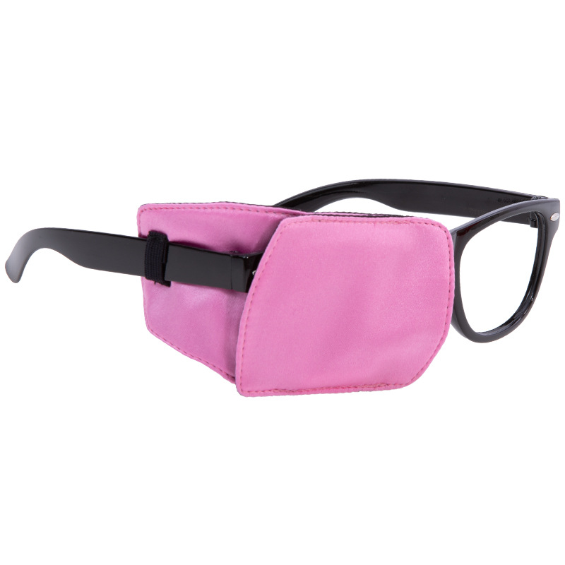 Gran cubierta negro máscara de ojo de los niños monocular estrabismo ambliopía sombreado formación corrección bloqueo parche ocular protección ocular