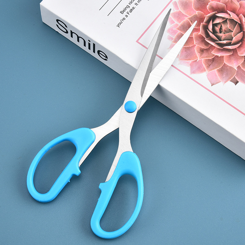 별도의 포장 스테인레스 스틸 사무실 문구 가위 크고 중간 스몰 사이즈 절단 종이 학생 수제 어린이 가정용 가위
