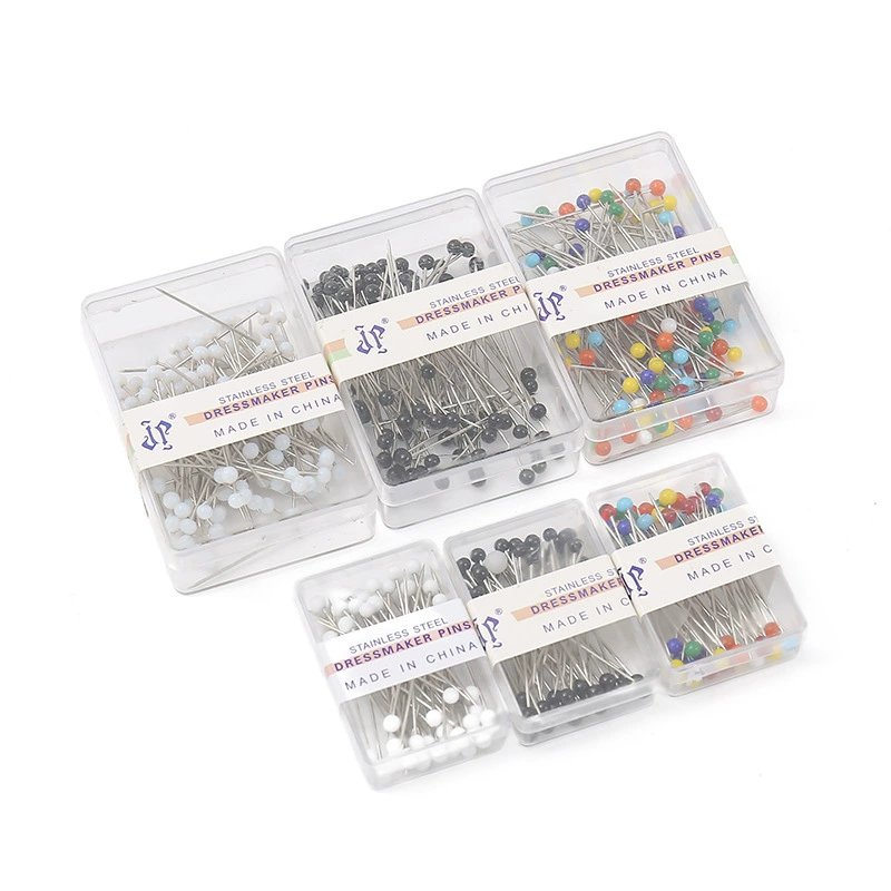 100 шт/50 шт в штучной упаковке Цветные перламутровые иглы ручной работы diy букет украшения стеганые стеклянные головки для одежды