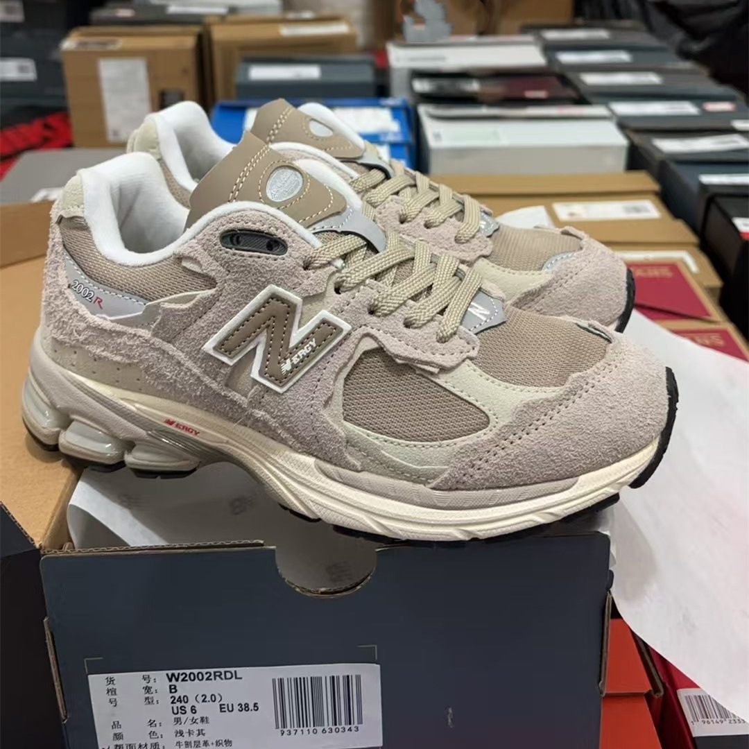 2025新款配色 nb2002r老爹鞋防滑减震透气耐磨休闲百搭运动男女款