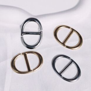 Windbreaker Belt Silk Towel Buckle High-end Corner Clothes Hem Knot Buckle Clip Coat Scarf High-end Small Decorative Women