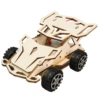 Electric four-wheel drive car