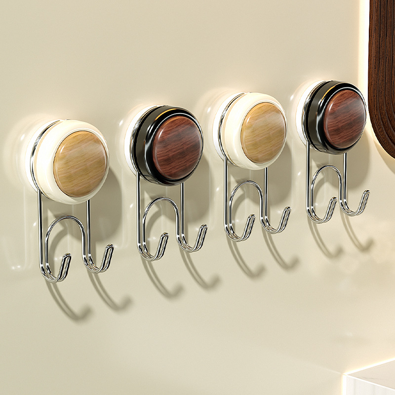 Hook de ventosa puerta trasera sin perforación percha de gorra bolsas de llaves gancho sin rastro fuerte gancho de extracción de papel al por mayor