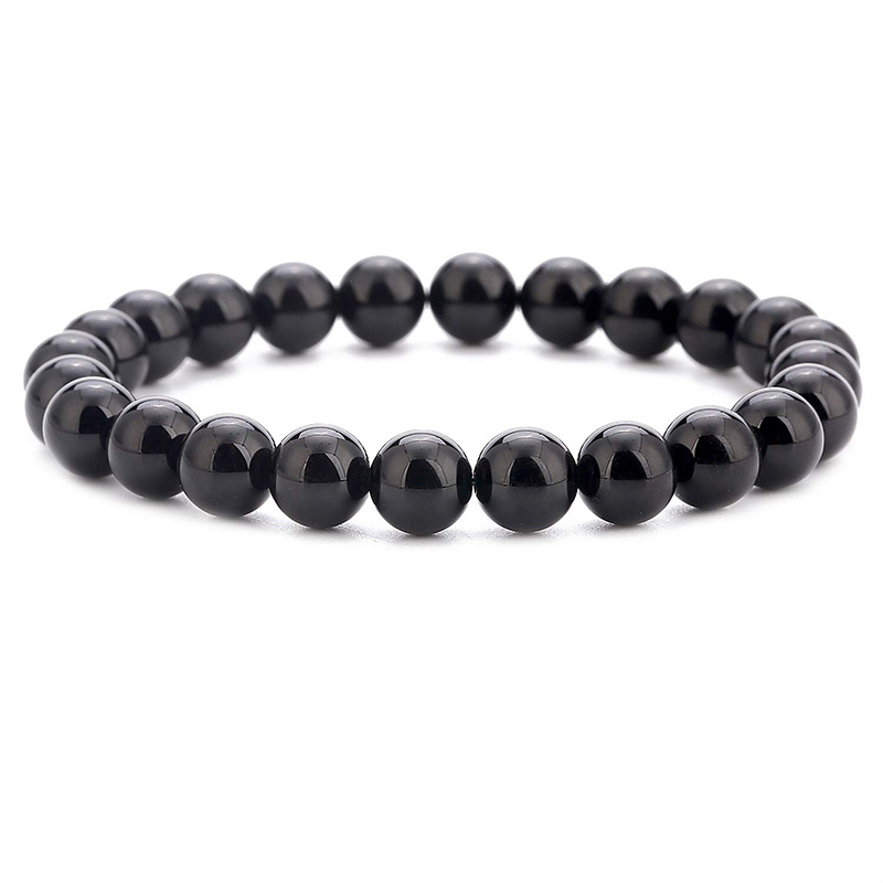 Fashion Round Natural Stone Beaded Bracelets display picture 25