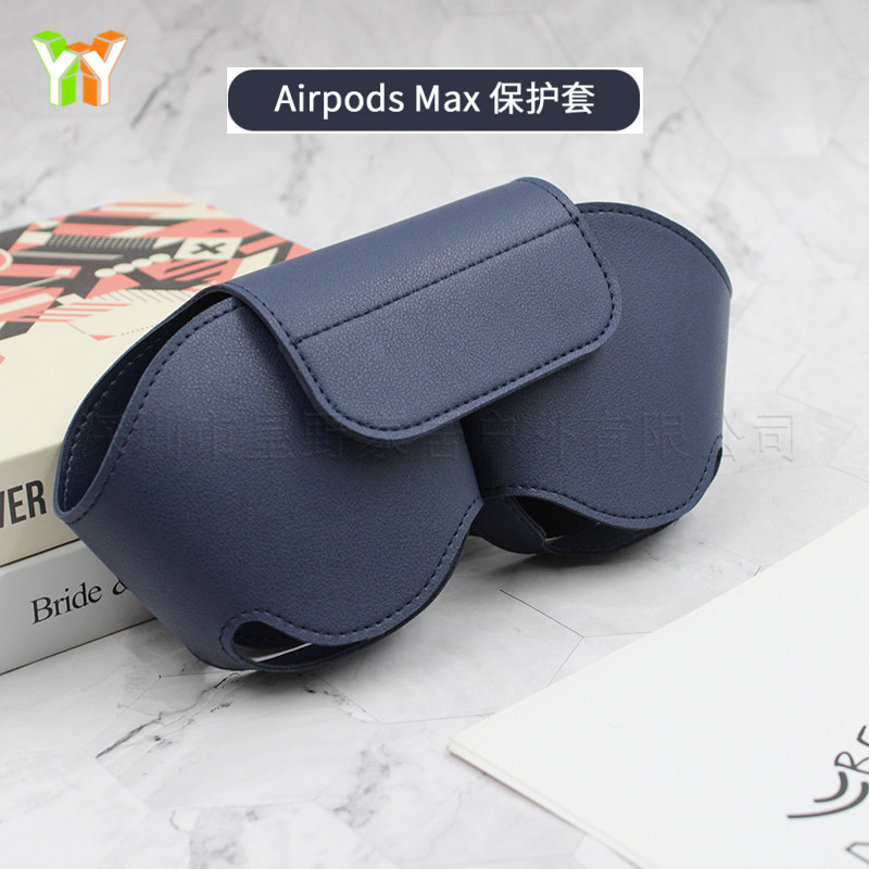 Funda Protectora para Auriculares Airpods Max de Cuero