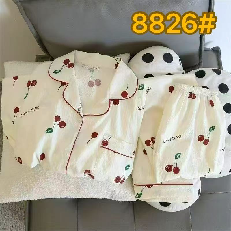 Al por mayor transfronterizo KT gato pijama mujer primavera y otoño nubes algodón manga larga 2026 nuevo juego de ropa de hogar encantadora super caliente