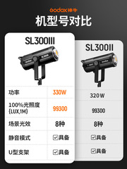 Shenniu SL300III Solar LED Live Streaming Fill Light, 330W Video & Photography Light for Kids, Perfect for Shooting and Photography