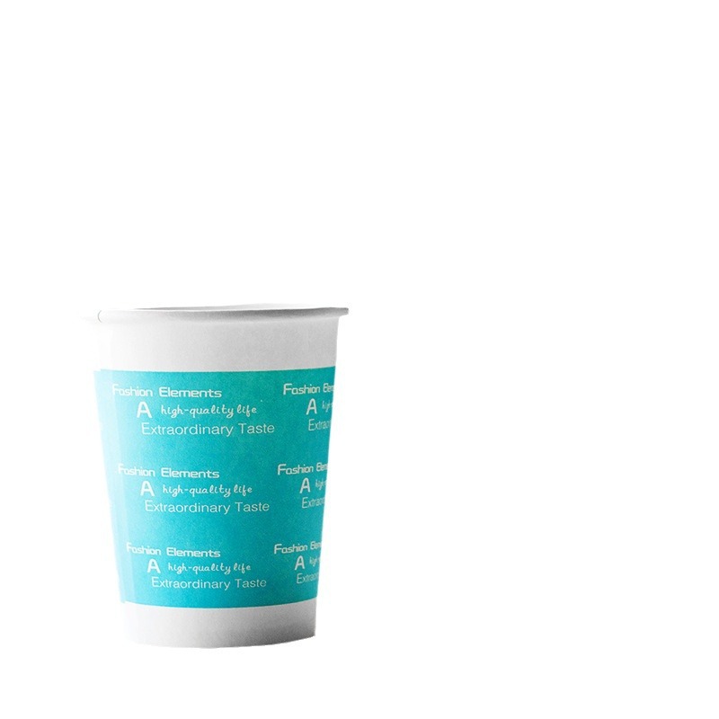 Deli 9561-pack taza de papel engrosada taza de papel desechable 100 PCS/Tira no fácil de deformar 250ml taza de beber