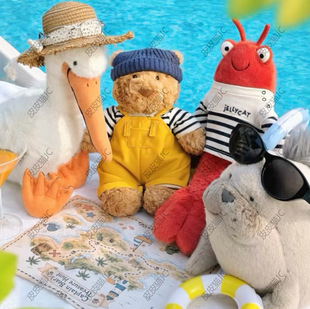 Ӣ��Jellycat�ļ���Ʒ���T�b�����_�ܹ��к��{������ż�������r