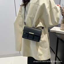 小众设计立体方块bag斜挎包韩版简约单肩包高级感ins手拎包腋下包