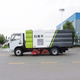 6方扫地车 尾部喷雾降尘 保湿 节约用水资源 干吸式 无二次扬尘