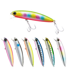 Lure, Sinking Minnow-Style Bait, Hard Lure, 80mm / 13g, Lifelike Fish Imitation, Ideal for Sea Fishing and Long-Distance Casting—Suitable for Species Like Whitebait and Mandarin Fish