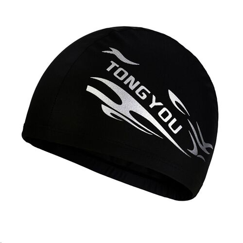 Swimming pool cloth swimming cap adult four-pin six-thread unisex swimming cap large swimming equipment manufacturer direct sale