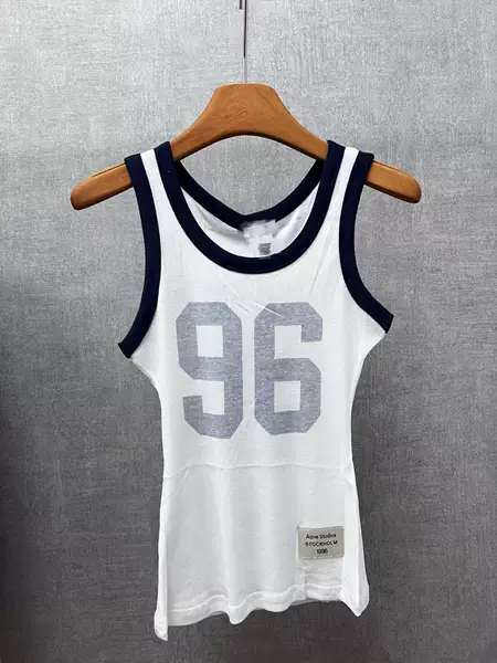 "Distinct Market" 26Ss Spring/Summer/Correct Version 1996 Basic Style Digital Print Ins Slim Fit Vest