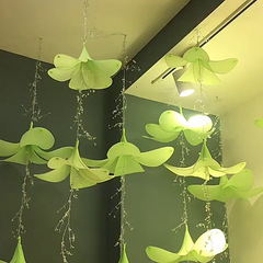 中秋節のジュエリーショップの雰囲気、ショッピングモールの店舗装飾、天井吊り飾り、空中吊り下げ飾り、ペンダント