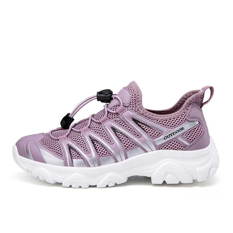 2024 verano nuevo deportes casuales transpirables de moda malla pareja zapatos de senderismo image 6
