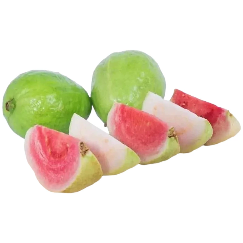 Гуанчжоу и Фуцзянь, красные и белые сердцевидные гуавы, прямые поставки свежих фруктов, смешанный заказ, дропшиппинг.