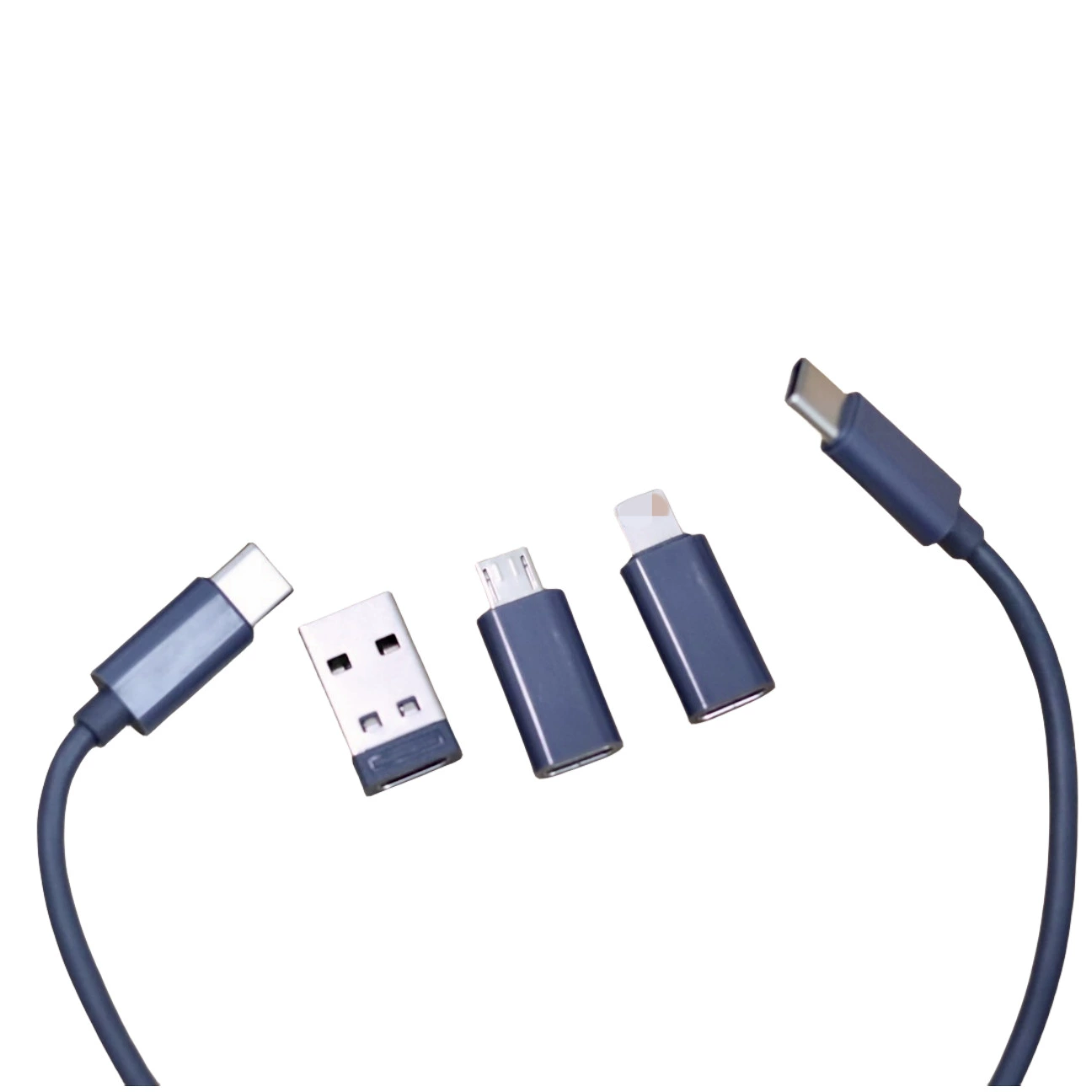 Устройство для передачи 60W быстрое зарядное кабель Micro/Type-C/Apple/USB многофункциональная передача комплект