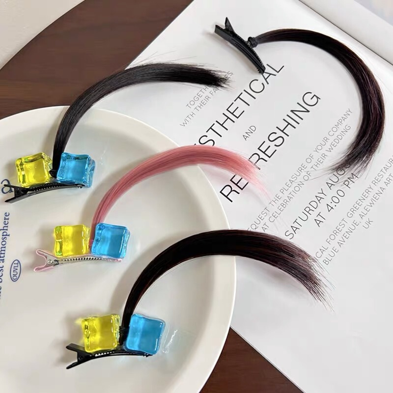 Dull Hair Wig Hairpin Dugu Rock Pocky Sauce cos Suwon Thousand Cranes Same Dull Hair Duckbill Clip Props Hair Accessories Dull Hair Wig Hairpin Dugu Rock Pocky Sauce cos Suwon Thousand Cranes Same Dull Hair Duckbill Clip Props Hair Accessories
