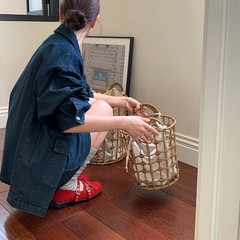 软底豆豆鞋女奶奶鞋2025秋软皮一脚蹬平底鞋晚晚风温柔仙女单鞋潮