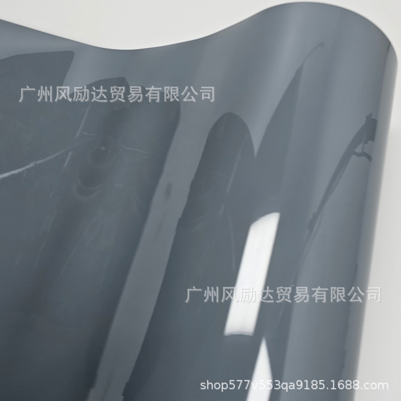 Car full vehicle color change film self-adhesive PET ultra-bright crystal Nado gray motorcycle modification full body film