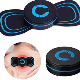 跨境热销颈椎按摩贴EMS迷你颈椎按摩仪电子脉冲肩颈按摩器厂家