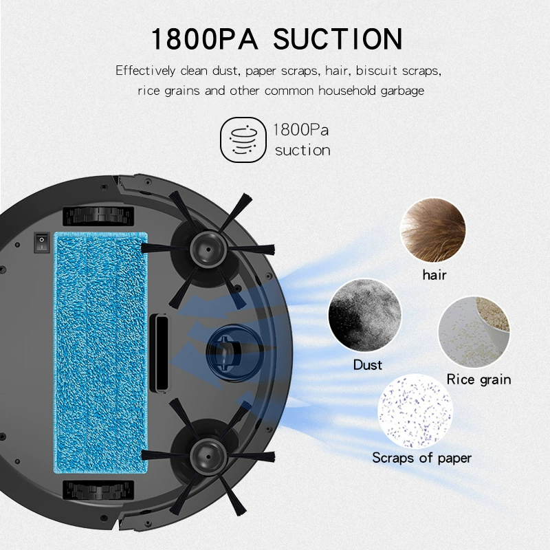 Factory Direct High Quality Intelligent Robot Vacuum Cleaner