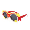 Children's cartoon cute sunglasses, silica gel sun protection cream, new collection, UF-protection