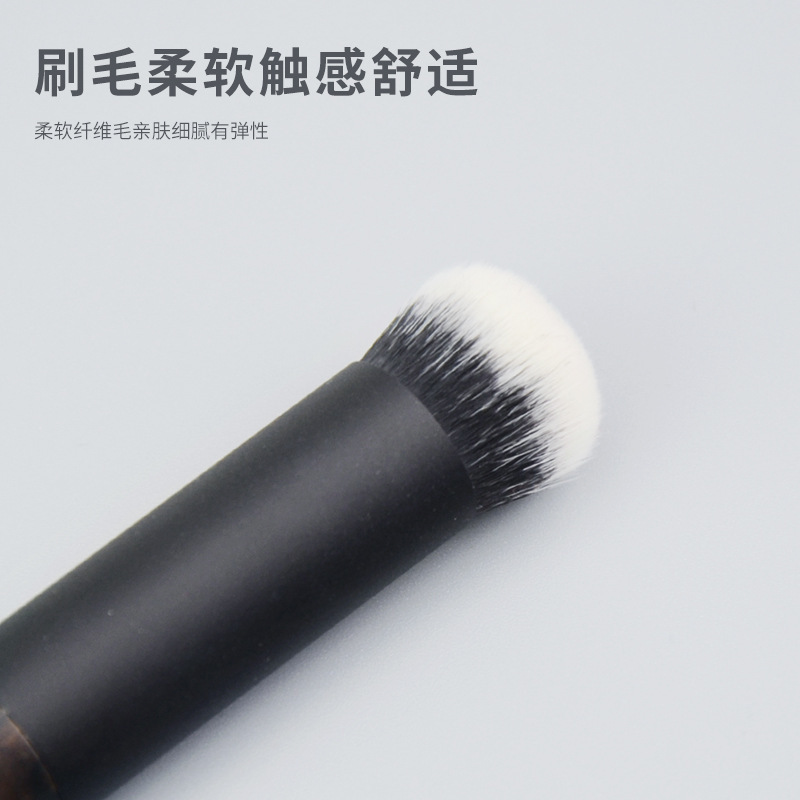 Cangzhou Ebony Makeup Pincel de corrector de color de punto Pincel de base líquida Cepillo de manchas de acné Cepillo de rubor Cepillo de brillo
