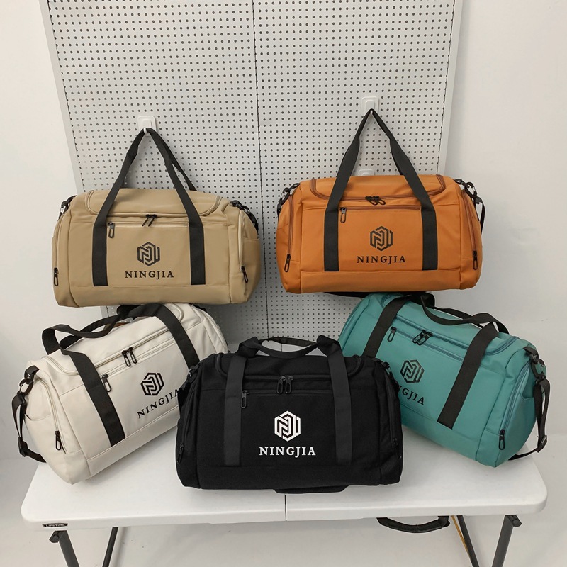 Bolsas de viaje de estudiantes de almacenamiento de bolsas de viaje de acondicionamiento físico 2024, bolsas de hombro de tendencia, bolsas en vivo.