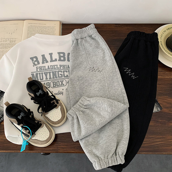 Autumn children's fashionable trousers for leisure for boys