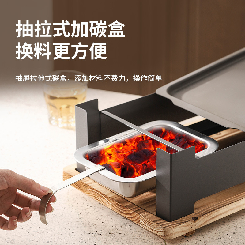 バーベキューステーキ保温業務用加熱炉ホットスティックアーティファクトバーベキューグリル加熱木炭アルコールキャンドルバーベキューショップ|undefined