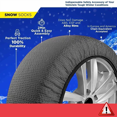 socks textile fabric winter – Tire snow chain