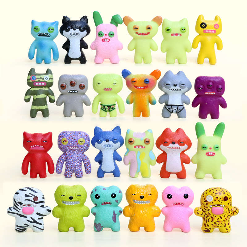 Cross-Border Hot-Selling Trendy Cute Tooth Monster Doll Cartoon Monster Teeth Funny Doll Funky Tooth Treasure Ugly Cute Ornaments