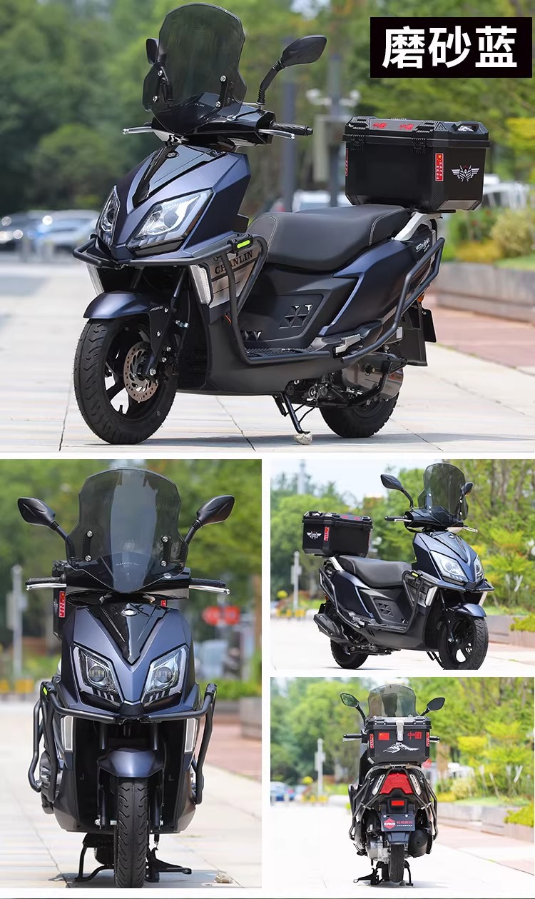 Brand New Genuine Changling Uy125Cc National Iv Efi Fuel-Efficient Scooter, Fuel-Saving, Suitable for Both Men and Women, Can Be Registered