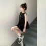 无袖气质夏季宽松连衣裙