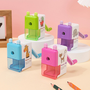 Zhengrong 027 pencil sharpener cartoon hand pencil sharpener pencil sharpener wholesale Children's Day gifts small gifts
