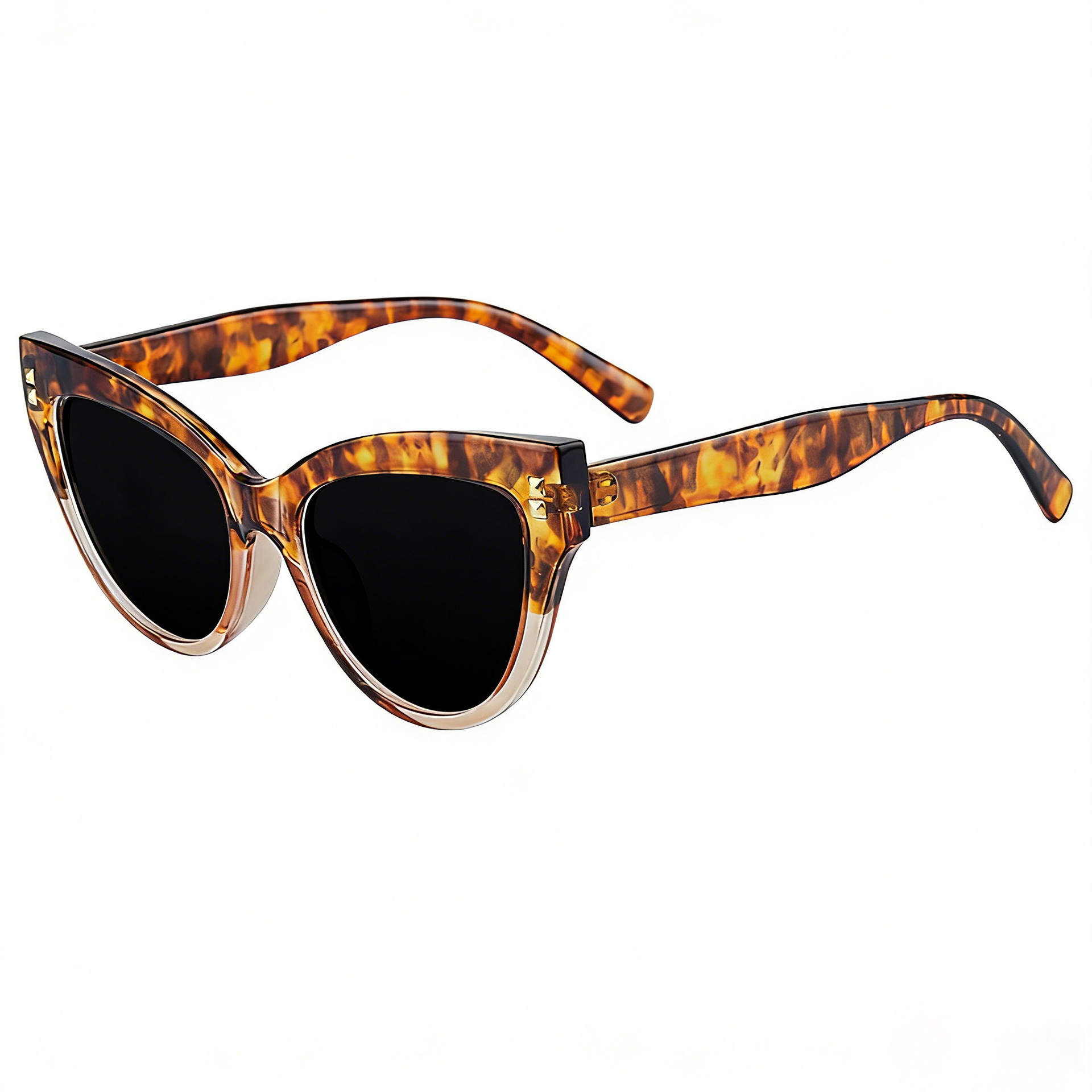 Unisex-Brille mit Blaulichtfilter im koreanischen Cat-Eye-Stil, mit Strasssteinen besetzt – modisch und einzigartig zum Lesen und für den Alltag._voghion.com