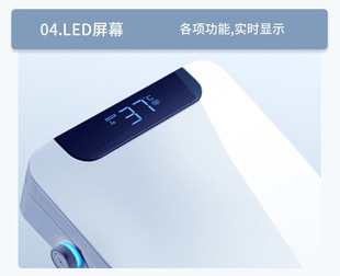 Smart Toilet Cover Household Automatic Flip Cover Toilet Cover Heating Toilet Rip Flushing Instant Heat Warm Air Electric Seat