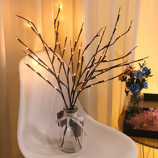 LED simulation flower arrangement branch light string creative Net red light tree light star night light Nordic room decoration tree light
