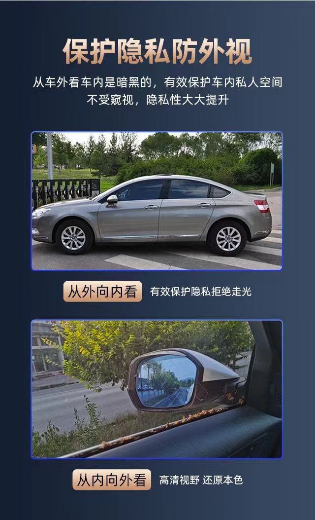 Dupont Glass Film, Full Car Solar Film, Car Insulation Film, Sun Protection and Explosion-Proof Film, Window Film, Special Nano-Ceramic Film