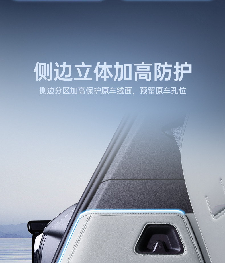 Suitable for the 2025 Geely Galaxy M9 Trunk Mat, Full Surround Trunk Mat for Geely Galaxy M9, Interior Modification Accessories