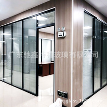 佛山厂家直销磁控手动百叶玻璃 门窗遮阳防尘内置铝百叶中空玻璃