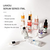 Transparent serum, sodium hyaluronate contains niacin, essence for skin care, vitamin C, suitable for import