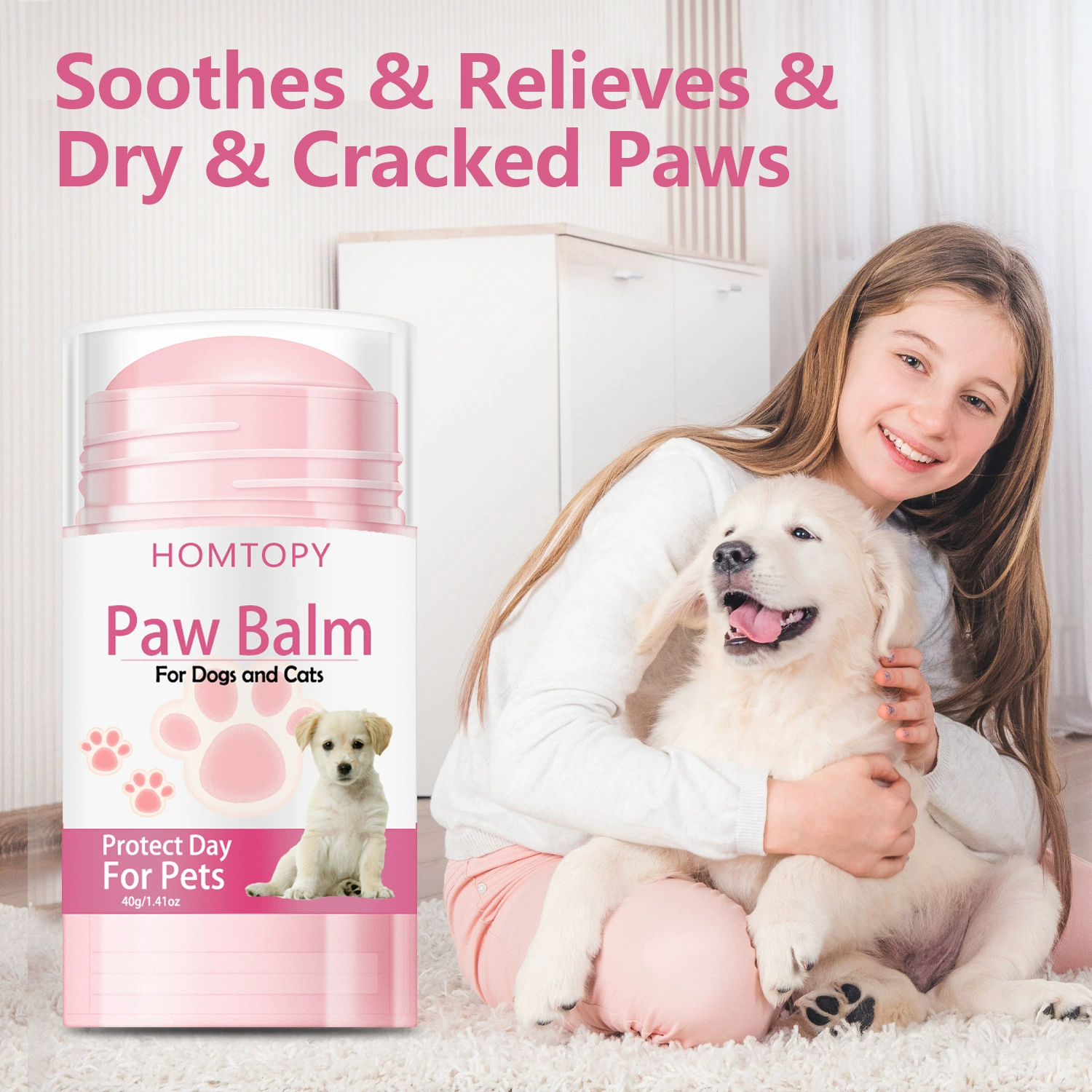 Новый трансграничный продукт, палочка для ухода за лапами домашних животных, увлажняющий крем для лап собак и кошек, крем для лап домашних животных