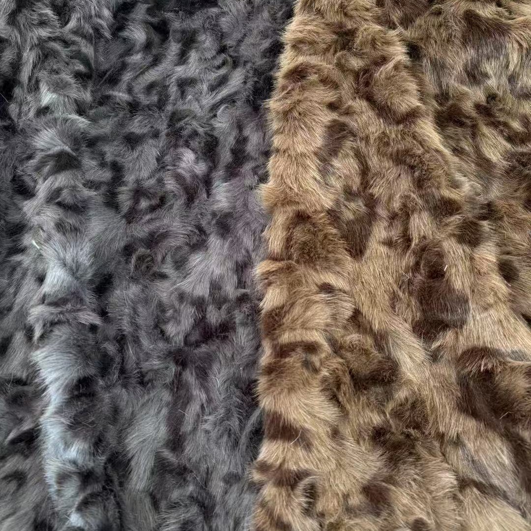 Flor de visón estampado de visón estampado de diamante estilo de moda de ropa de maleta tela de juguetes