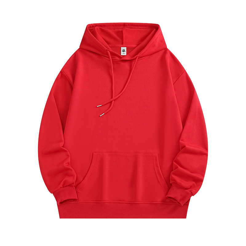 Primavera y otoño delgada de hombro en blanco de manga larga ropa de trabajo camiseta publicitaria con sombrero suéter logotipo impreso personalizado bordado