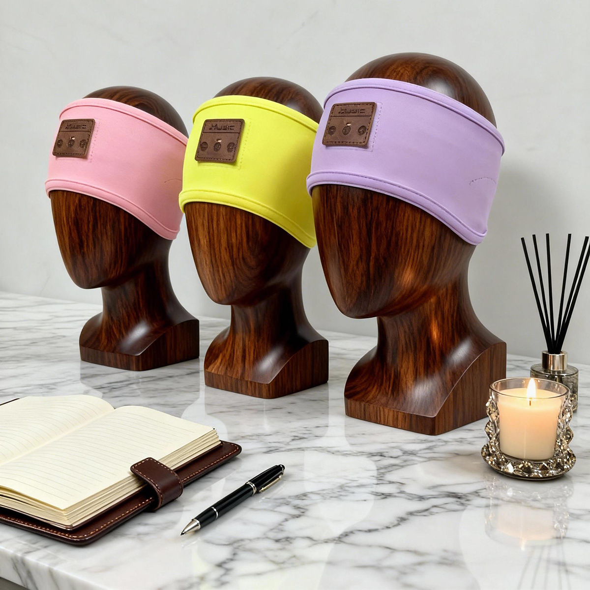 Bluetooth Sports Headband, Sweat-Absorbent, Quick-Drying, Sleep Headphones, Hairband
